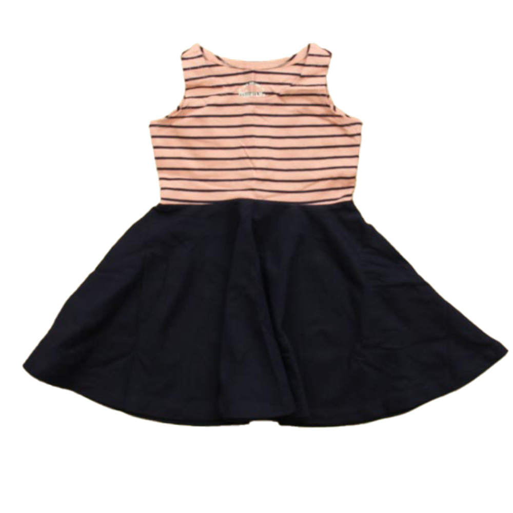 Mightly Girls Pink | Navy Dress size: 2-5T